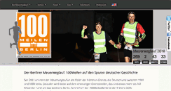 Desktop Screenshot of 100meilen.de